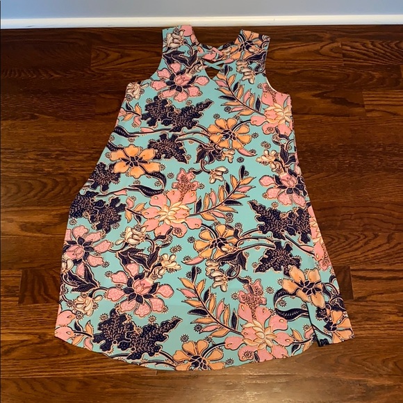 Sequin Hearts Girls Floral Dress - Picture 2 of 2